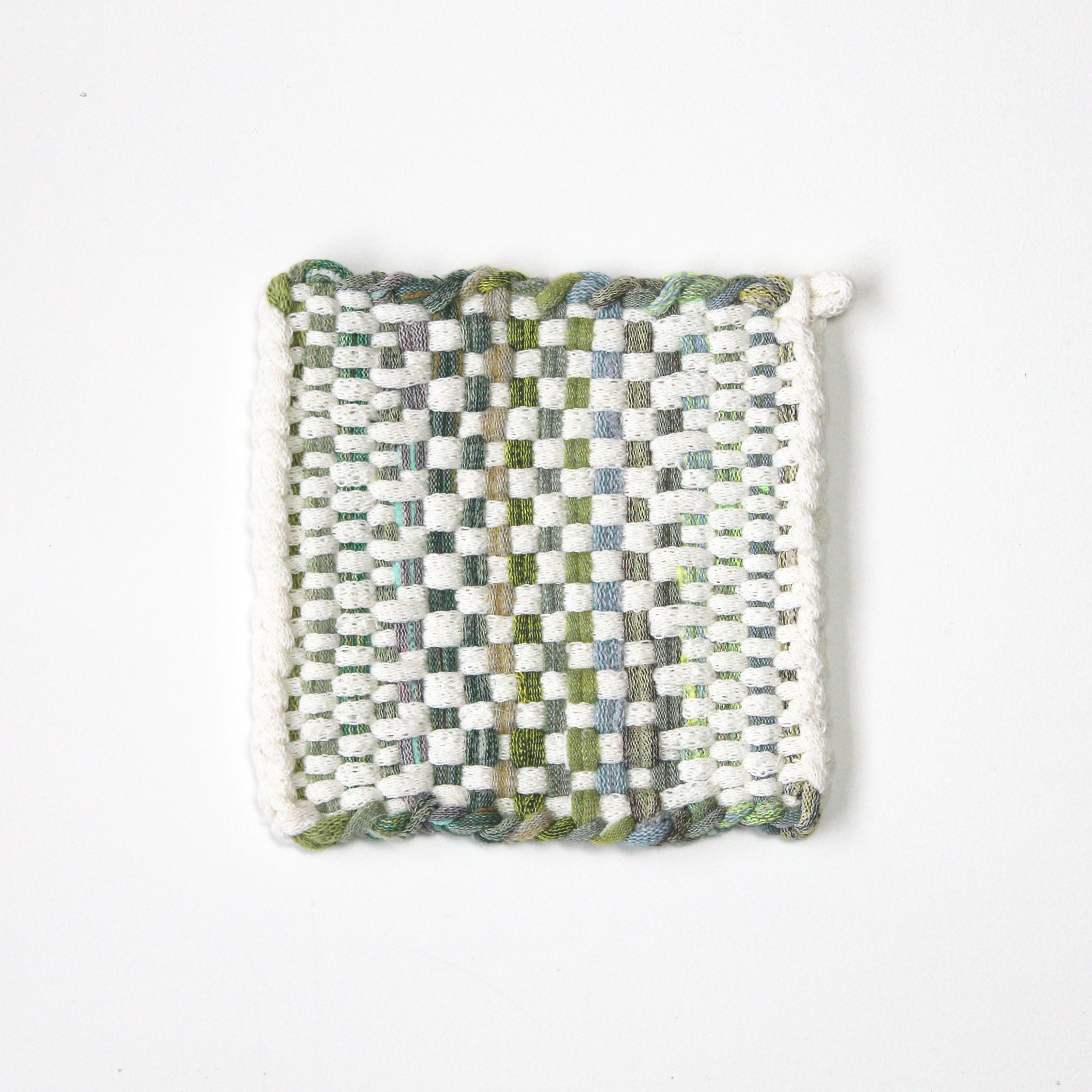 Handwoven Pot Holder - One of a Kind 2