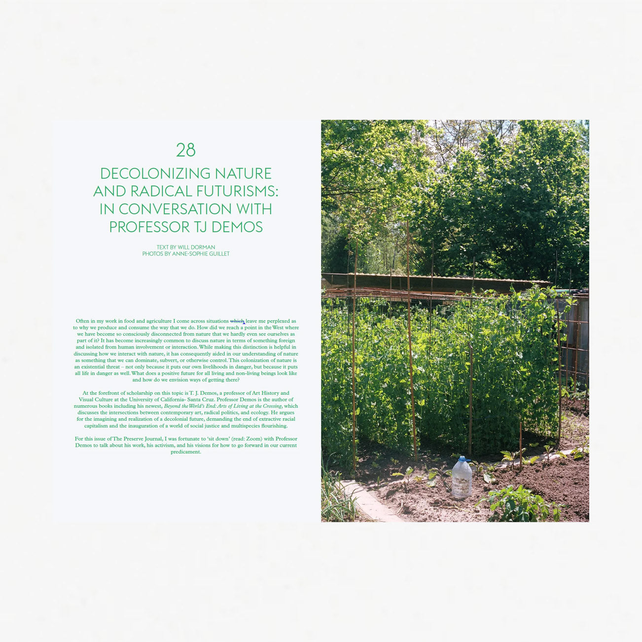 The Preserve Journal Issue 6